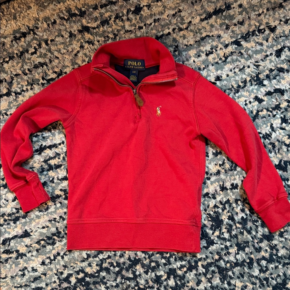 Polo by Ralph Lauren Red Kids Pullover